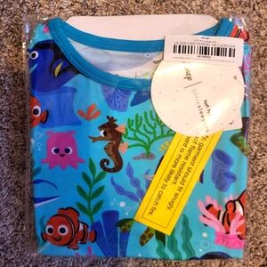 Little Sleepies Disney Finding Nemo Short Sleeve/long Pants Pajamas